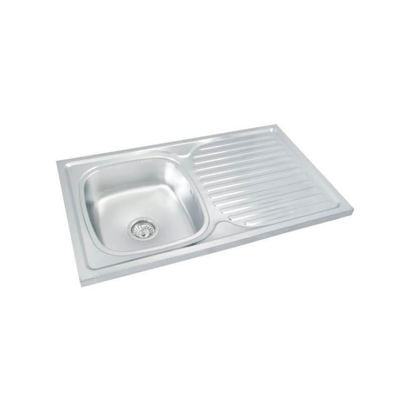 XAL10050F  1000*500 mm left bowl with right tray sink