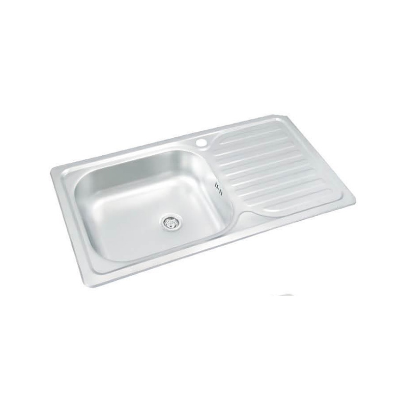 XAL8044  800*440 mm left bowl with right tray sink