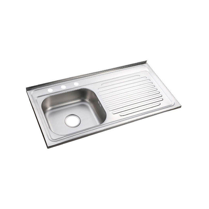 XAL10050PL  1000*500 mm left bowl with right tray sink