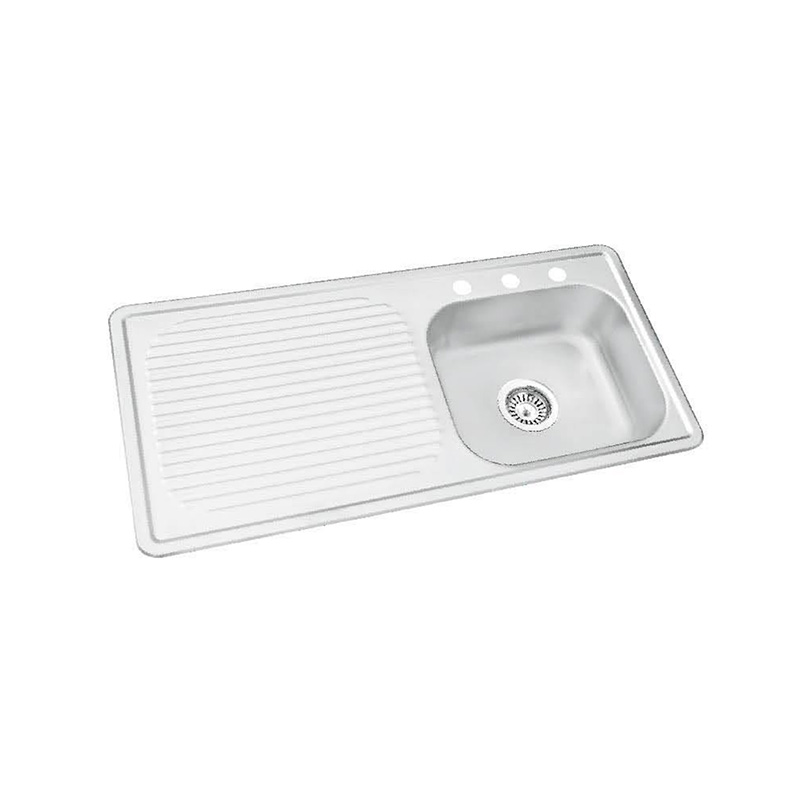 XAL10050CR  1000*500 mm right bowl with left tray sink