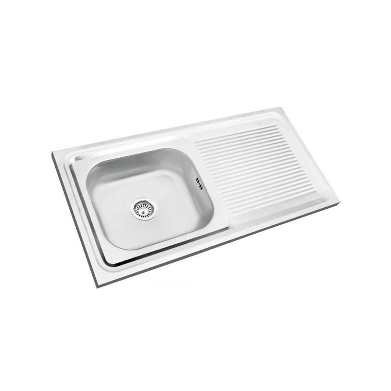 XAL10050A 1000*500 mm left bowl with right tray sink