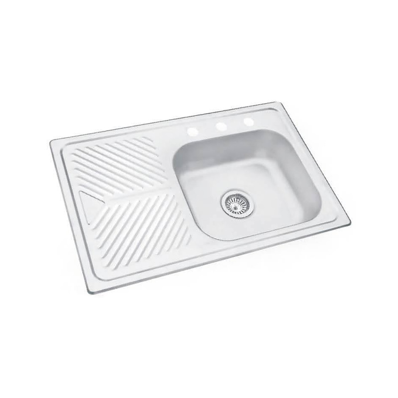 XAL8052R 800*520 mm right bowl with left tray sink