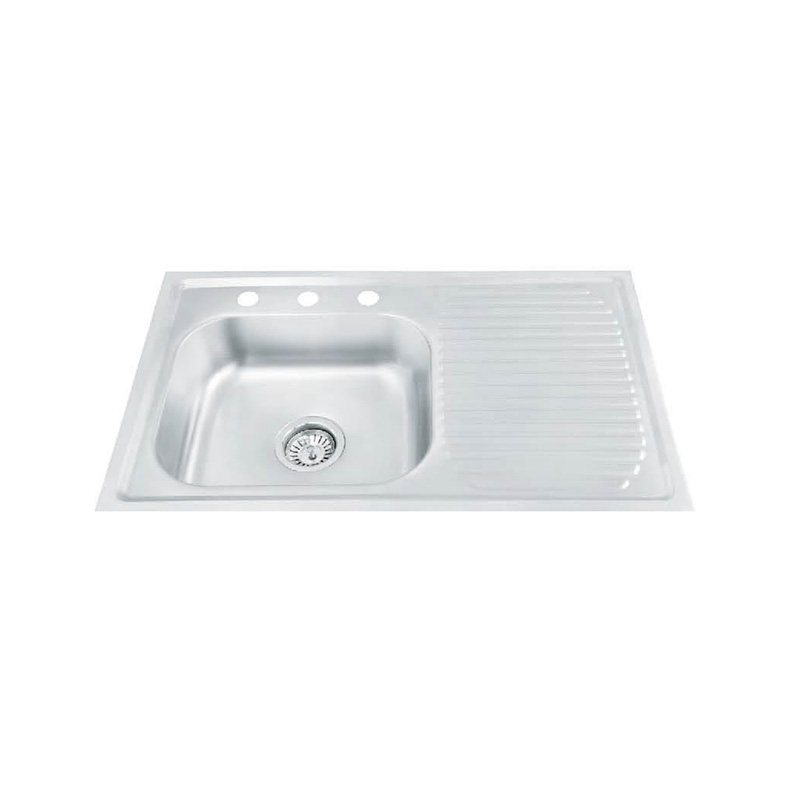 XAL8050GL  800*500 mm left bowl with right tray sink