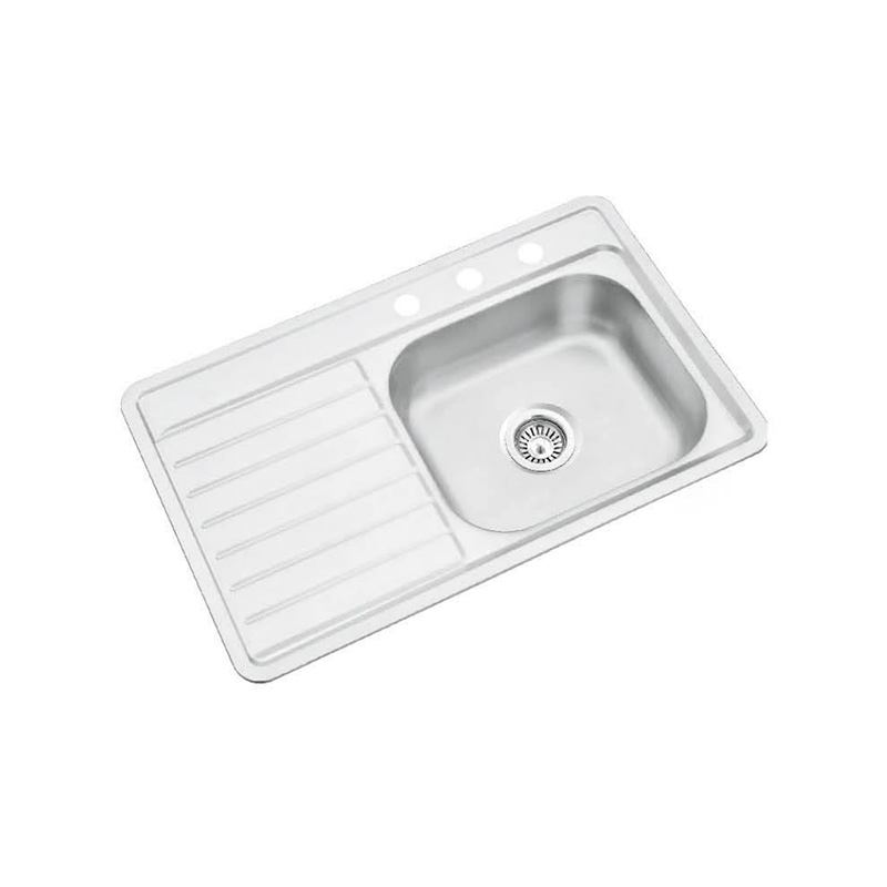 XAL8050ER  800*500 mm right bowl with left tray sink