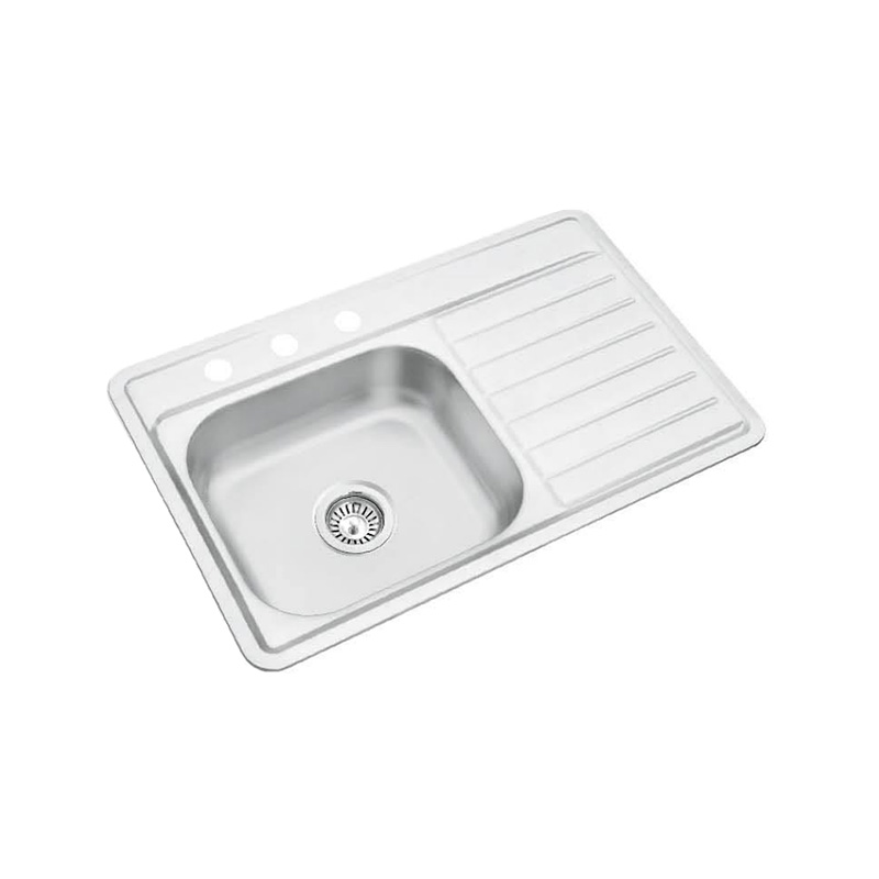 XAL8050EL  800*500 mm left bowl with right tray sink