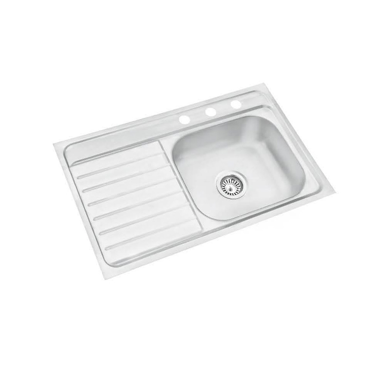 XAL8050DR  800*500 mm right bowl with left tray sink