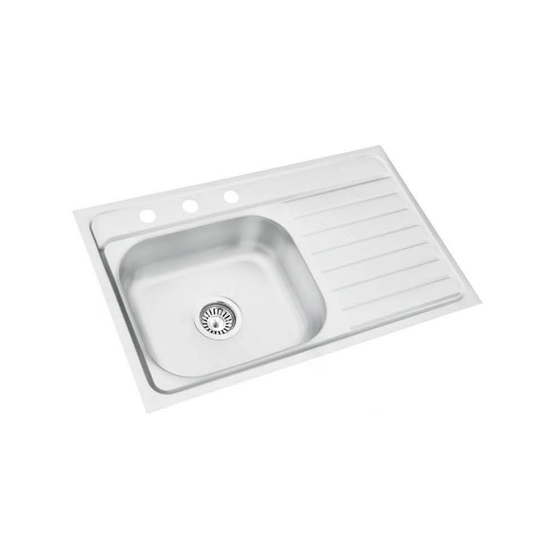 XAL8050DL  800*500 mm left bowl with right tray sink