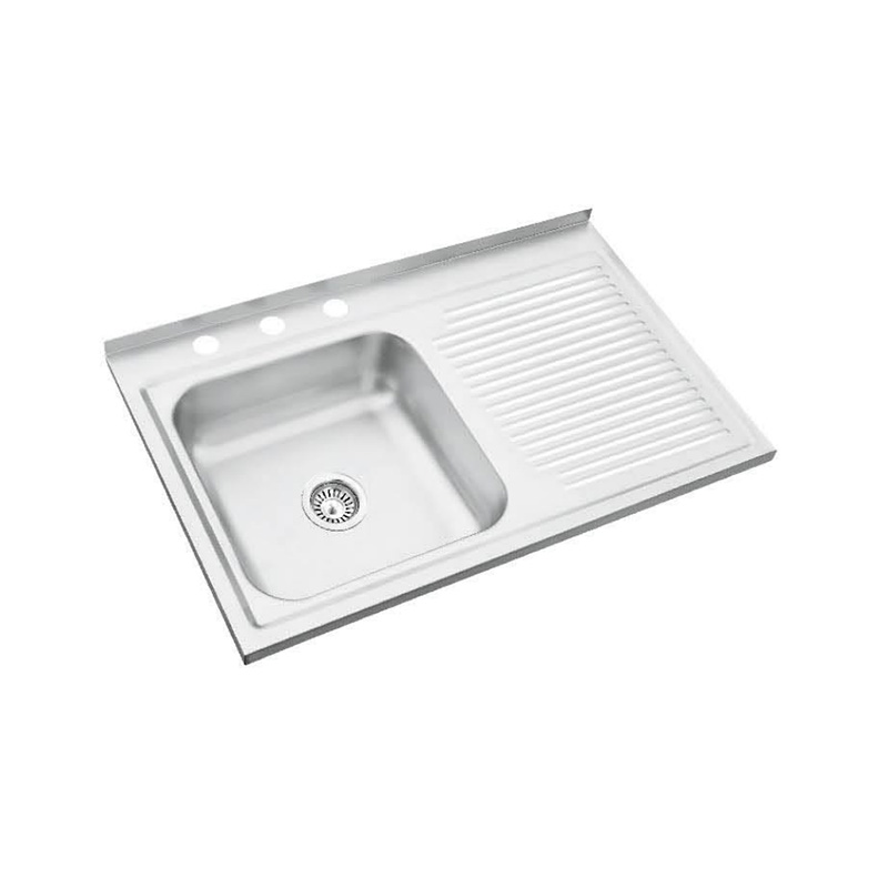 XAL7548L 750*480 mm left bowl with right tray sink