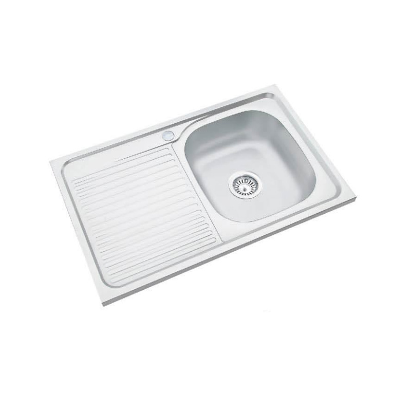 XAL8050A  800*500 mm left single bowl with right tray