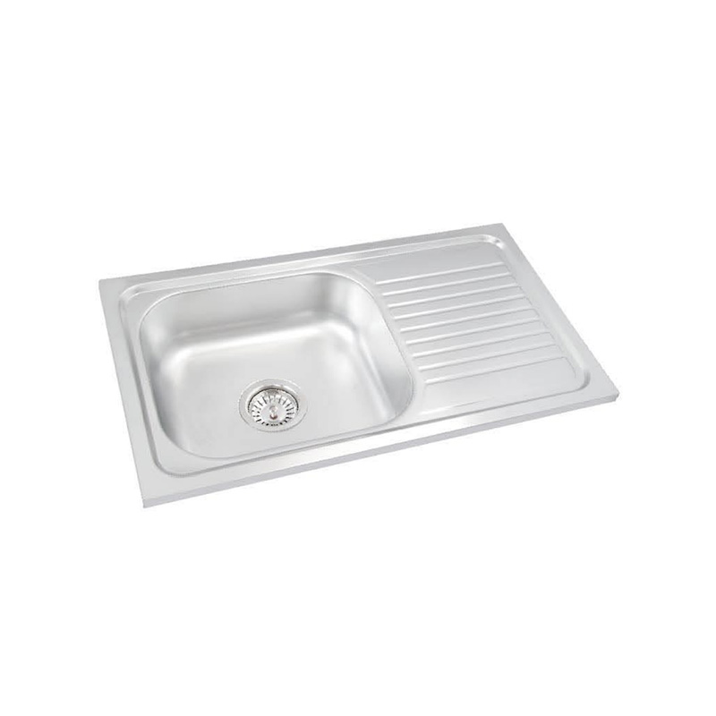 XAL7643  960*430 mm left single bowl with right tray sink