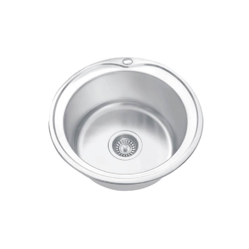 XAL4747  470*470 mm round single bowl sink