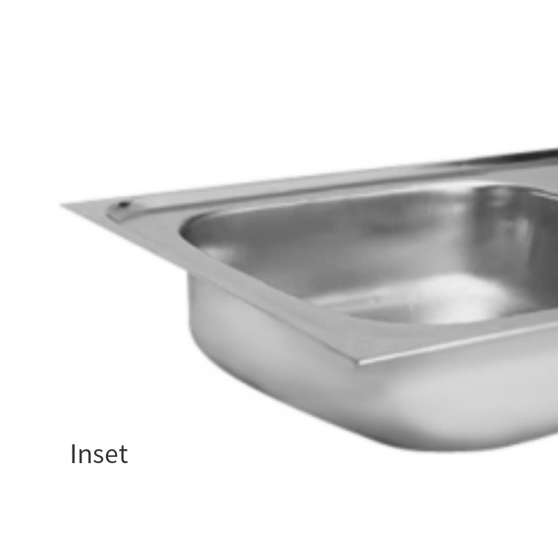 XAL8050FL  800*500 mm left bowl with right tray sink